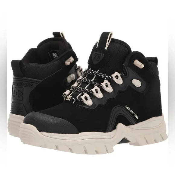 DC Women's Navigator Black Fashion Boot Size 5.5 NIB - Picture 1 of 16